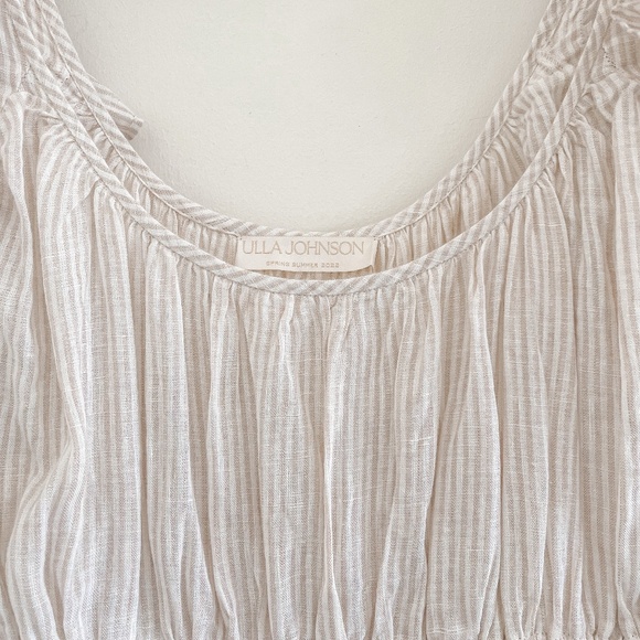 Ulla Johnson Rissa Dress in Sand 10 - Picture 8 of 16